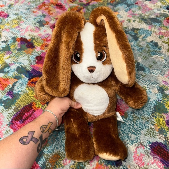 Build-A-Bear Other - Cocoa Cream Build-A-Bear Plush Bunny spots on tummy and a loose thread see pics